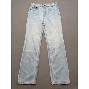 Y2K Denver Hayes Jeans Men's 28x30 Blue Light Wash Straight Leg High Rise Canada